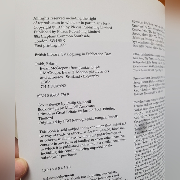 Ewan McGregor book - Picture 8 of 9